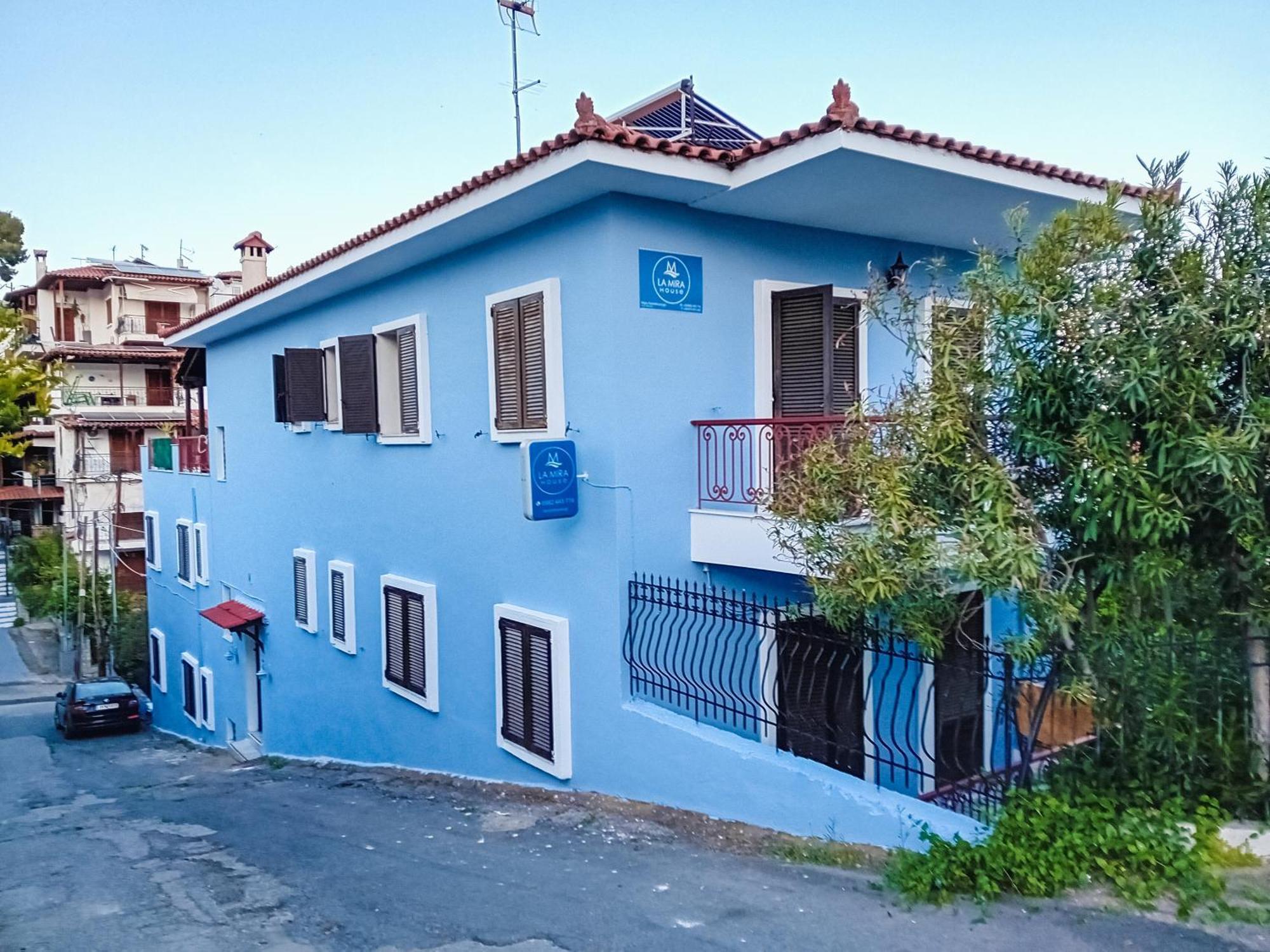 La Mira House Aparthotel Néosz Marmarász Kültér fotó